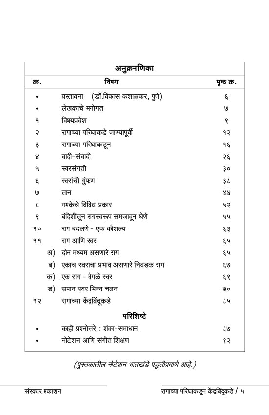रागाच्या परिघकादुं केन्द्रबिन्दुकदे