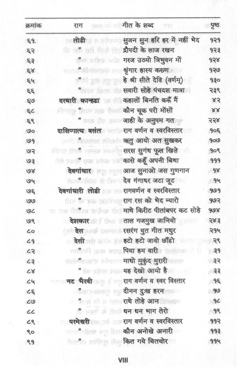 Abhinav GeetManjari  (Part 3) (Bandish Notations)  (Pt RN Ratanjankar)